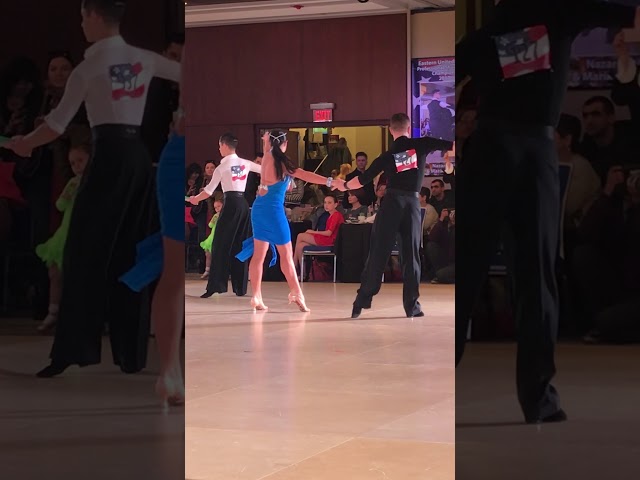 Sergiy and Sonya dancing the Rumba at the 2018 Eastern Dancesport Championships!