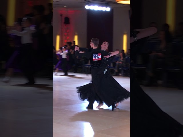 Lily and Sasha dancing the Tango at the 2018 Eastern Dancesport Championships!