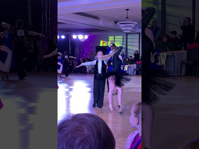Max Malkevich dancing his Rumba with Karolina Ioukhnikov at Boston DanceSport Cup!