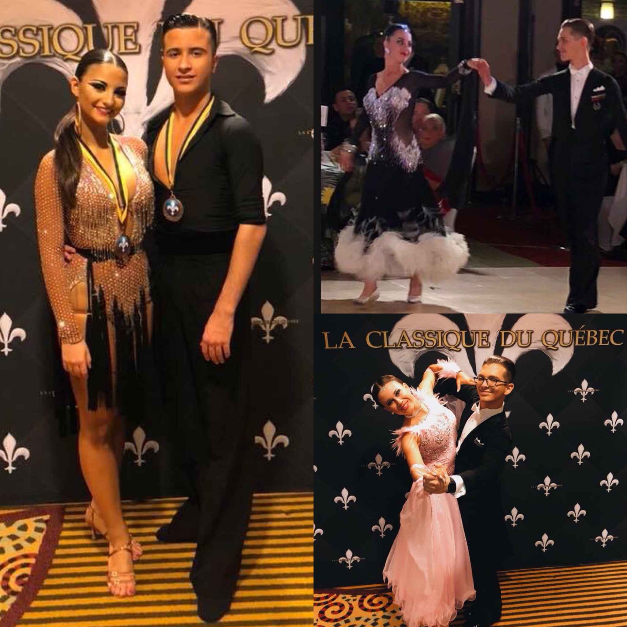 Congratulations to our couples who competed at La Classique du Quebec!