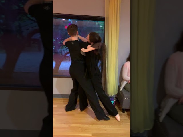 Michael & Margaret practicing their fiery Tango!