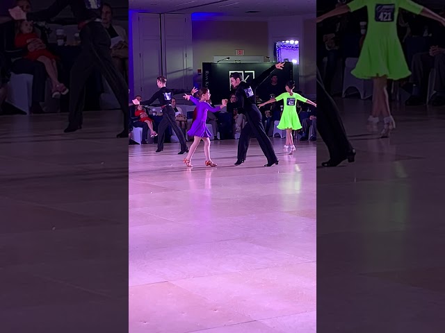 Cara Sheyner dancing the samba at the Commonwealth Classic!