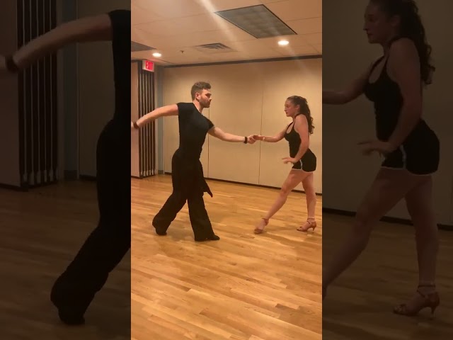 Dafna's latin Rumba practice with Sergiy