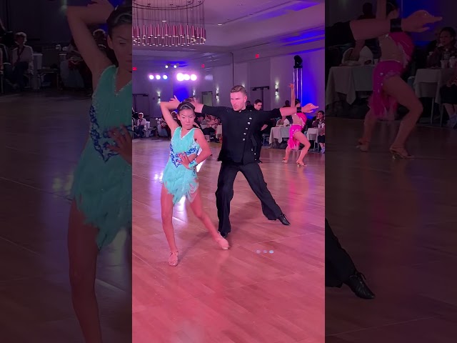 Angela and Sergiy dancing the Jive at the Yankee Classic 2019!