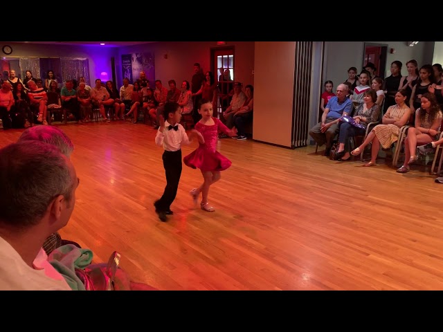 Lucas and Sophia Latin Dance Show