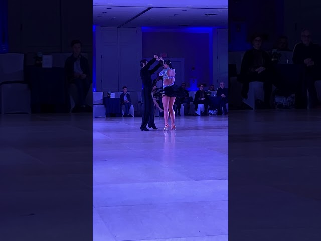 Sonya Dolghii dancing her Rumba at Commonwealth Classic!