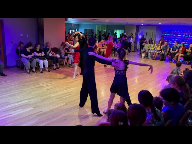 Rumba at Dance Fever Studio's showcase!