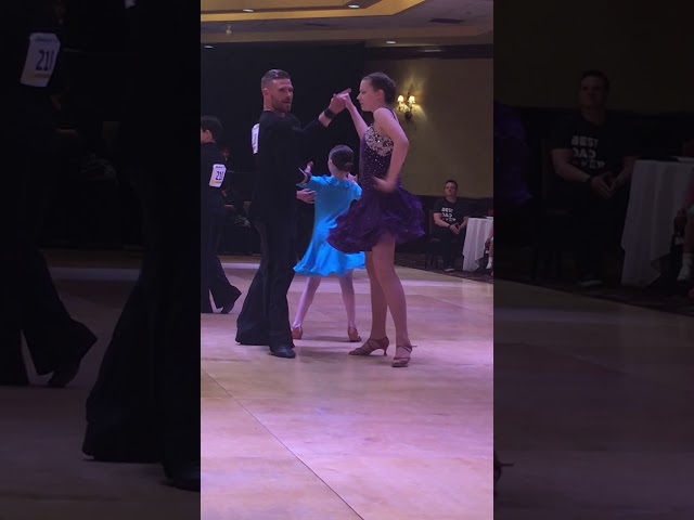 Anna and Sergiy dancing the Rumba!